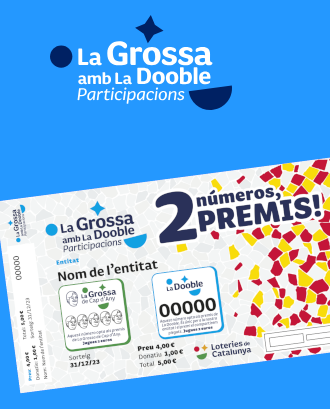 La Dooble, la loteria per a les entitats de Catalunya
