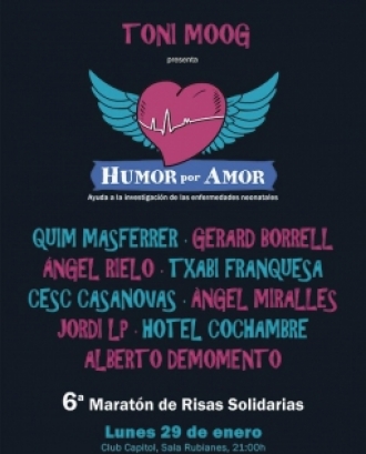 Gala solidària 'Humor por amor' en benefici de l'Hospital Sant Joan de Déu de Barcelona.