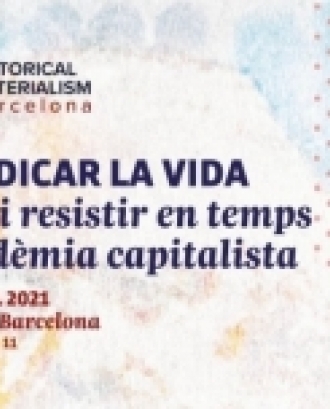 Cartell d'Historical Materialism Barcelona 2021