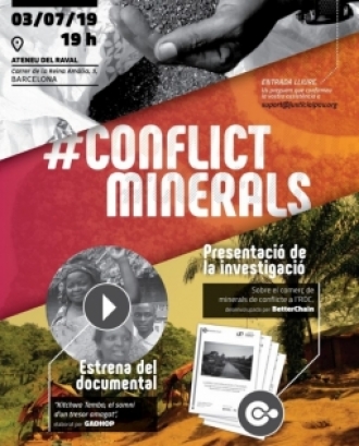 El documental parla dels efectes que han tingut les regulacions internacionals en la població local congolesa que viu de l’extracció de minerals de conflicte. Font: Conflict Minerals.