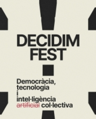 Cartell 'Decidim fest' edició 2023. Font: Decidim Fest
