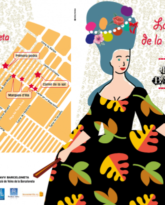 Cartell de la Festa barroca de la Barceloneta