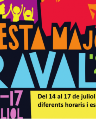 Cartell de la Festa Major del Raval. Font: Tot Raval.