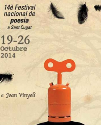 Cartell del 14è Festival Nacional de Poesia Font: 