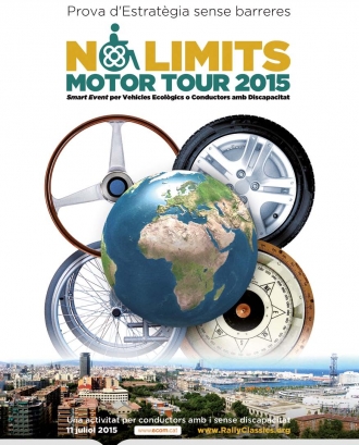 No Limits Motor Tour 2015 Cartell_discapacitat ecologia motor