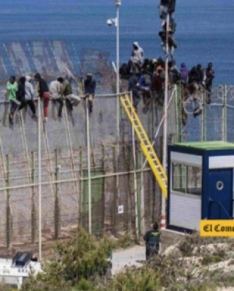 Violació de drets humans cap a les persones immigrants a la Frontera Sud d'Espanya.