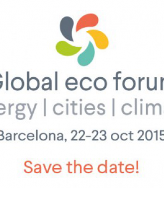 Cartell del Global Eco Forum. Font: http://www.global-ecoforum.org 