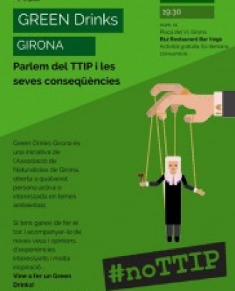 Green Drinks Girona dedicat a la TTIP (imatge: ANG)