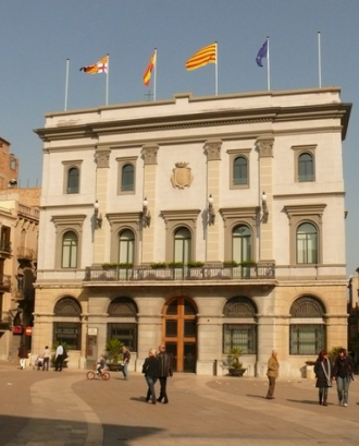 Ajuntament d'Igualada. Font: Wikimedia Commons 