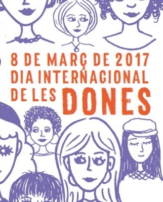 Cartell del programa d'actes amb motiu del Dia de la Dona a Lleida. Font: Ajuntament de Lleida