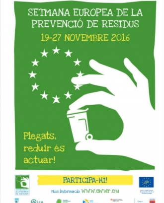 Cartell de la Setmana Europea per la Prevenció de Residus (imatge: residus.gencat.cat)