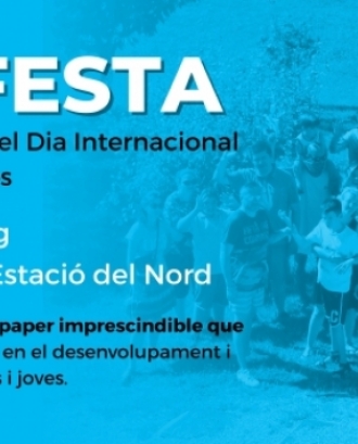 Cartell de 'La Festa' de Connecta't a l'Autisme. Font: Aprenem Autisme