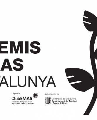 Logotip dels Premis EMAS Catalunya. Font: Club Emas