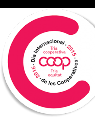 Logotip del 21è Dia Internacional del Cooperativisme