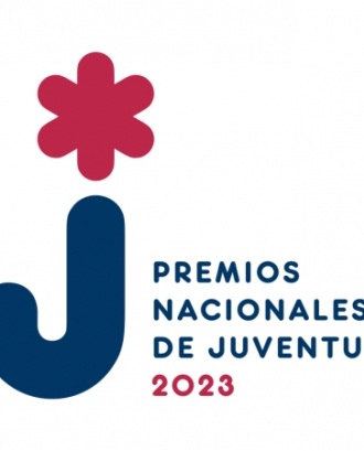 Logotip Premis Nacionals de Joventut 2023. Font: INJUVE
