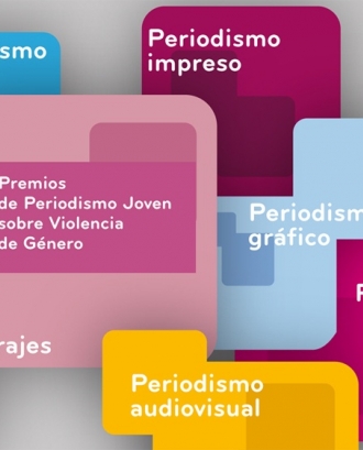 Logotip  Premis de Periodisme Jove sobre Violència de Gènere 2014