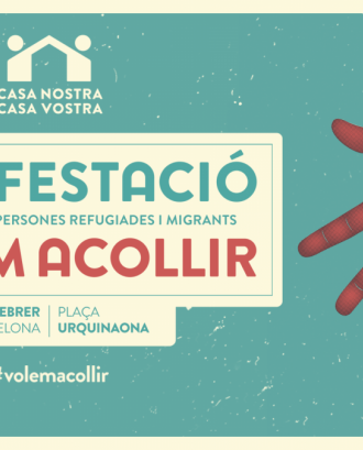Casa Nostra Casa Vostra organitza la manifestació més massiva d'Europa en favor dels refugiats