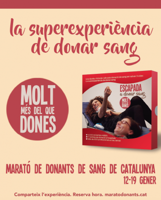 La Marató de Donants de Sang de Catalunya
