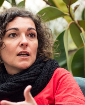 Maria Campuzano, portaveu de l'Aliança contra la Pobresa Energètica. Font: Xarxanet