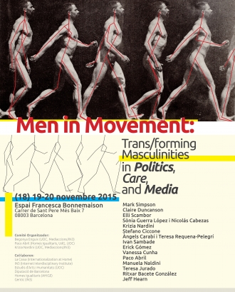 Cartell de l'esdeveniment. Font: Men in Movement