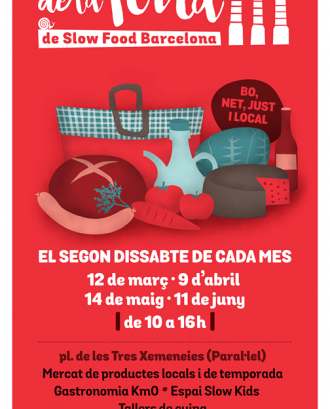 Mercat de la Terra de Slow Food (imatge:slowfood Barcelona)