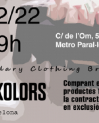 Roba de temporada, motxilles i productes de residu zero es podran trobar al Mercat Solidari de Nadal de Dona Kolors, la marca creada per l'entitat El Lloc de la Dona. Font: Dona Kolors