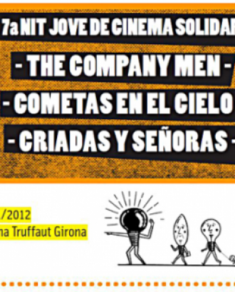 Cartell promocional VII Nit Jove de Cinema Solidari