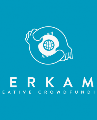 Logotip de Verkami, una de les plataformes que tindrà representació durant la sessió del 7 de novembre. Font: Verkami