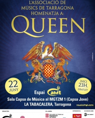 Dia Internacional de la Música aMt. Tribut a Queen. Cartell oficial