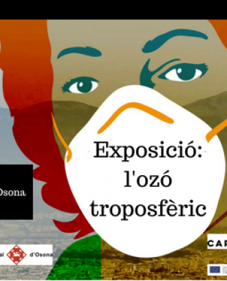 Cartell de l'exposició 'L’ozó troposfèric a Catalunya' 