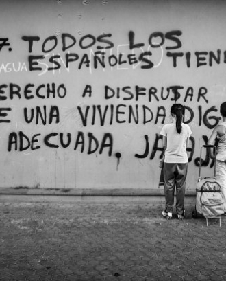 Fotografia: Aitor Lara, de la seria "Pobreza infantil en España"