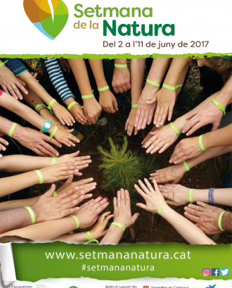 Cartell de la Setmana de la Natura 2017 (imatge: Setmana Natura)