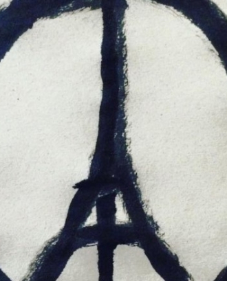 Símbol del Pray for Paris. Font: Jean Jullien