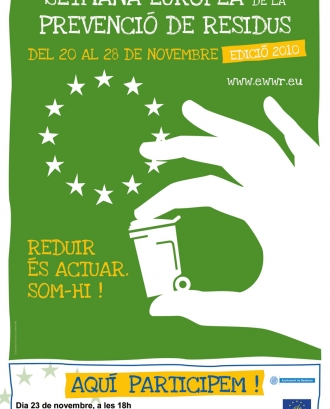 Cartell de La Setmana Europea de la Prevenció de Residus 2010