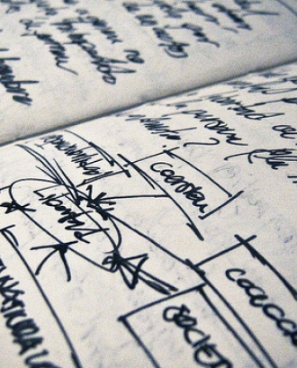 Notes en una llibreta. Font: Romel Eliseo (flickr.com)