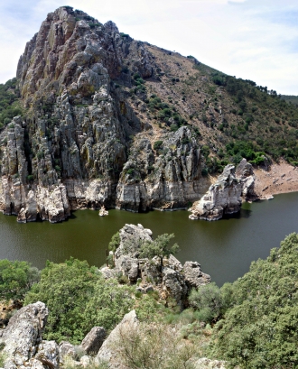 Salto del gitano. Parc nacional de monfrague. Font: de.wikipedia.org