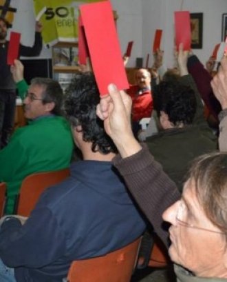 Assamblea de Socis de Som Energia Barcelona (imatge: blog.somenergia.coop)