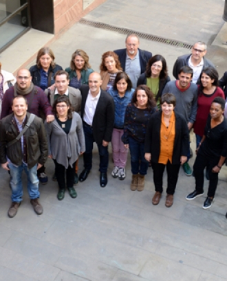 Membres de la Xarxa d'Atenció a Persones Sense Llar (XAPSLL). Font: Ajuntament de Barcelona