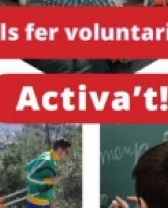 La Federació Catalana de Voluntariat Social (FCVS) organitza una trobada telemàtica per a les persones que volen començar a fer un voluntariat. Font: FCVS