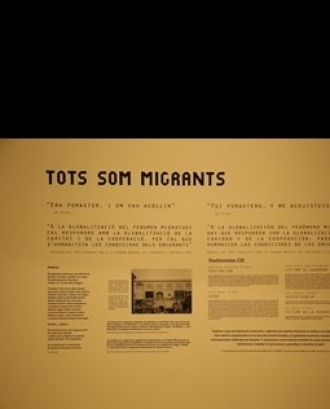 Exposició fotogràfica “Som migrants”