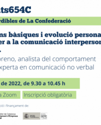 Conferència 'Emocions bàsiques i evolució personal i social: claus per a la comunicació interpersonal'