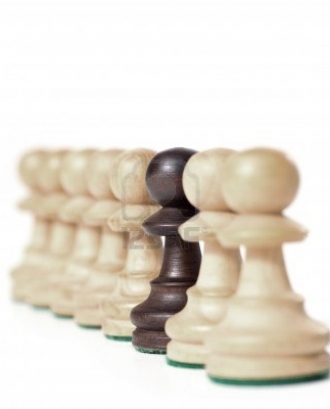 Peça d'escacs. Font: es.123rf.com