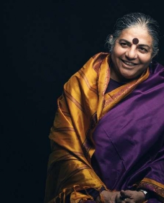 Conferència de Vandana Shiva : " Qui alimenta realment el món"