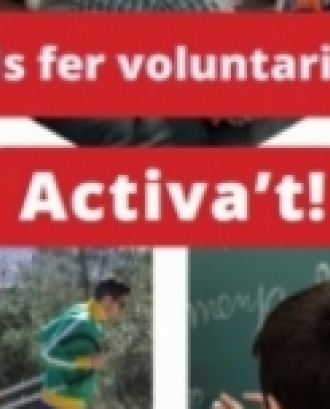 La FCVS ofereix sessions pensades per a les persones que volen fer un voluntariat. Font: Federació Catalana de Voluntariat Social