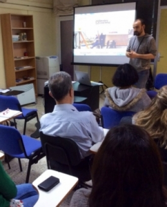 Sessió informativa celebrada a Voluntaris.cat. Font: FCVS