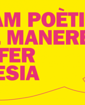 Taller Slam poètic: mil maneres de fer poesia. Font: Ateneu Popular Coma Cros